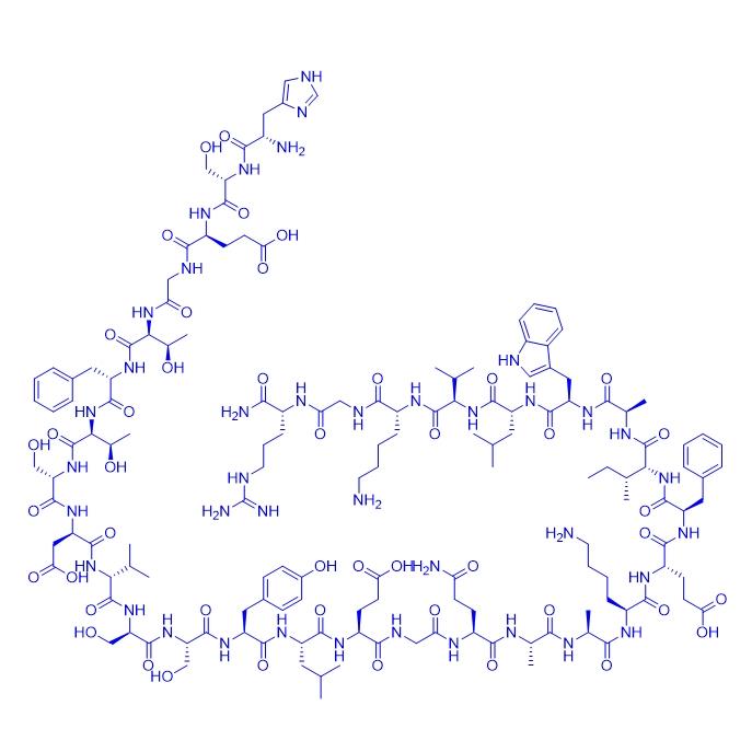 [Ser8]-GLP-1 (7-36) amide (human, bovine, guinea pig, mouse, rat) 215777-46-1.png