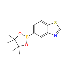 1073354-91-2；5-苯并噻唑頻哪醇硼酸酯；5-(4,4,5,5-tetraMethyl-1,3,2-dioxaborolan-2-yl)benzo[d]thiazole