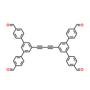 5',5''''-(丁-1,3-二炔-1,4-二基)雙(([1,1':3',1''-三聯(lián)苯]-4,4''-二甲醛))