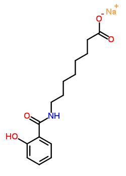 8-(2-羥基苯甲酰胺基)辛酸鈉