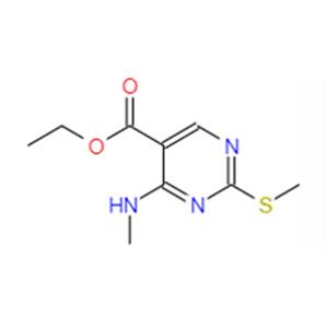 4-甲胺基-2-甲硫基-5-嘧啶甲酸乙酯