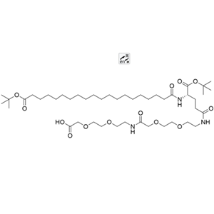 tBuO-ICO-Glu(AEEA-AEEA-OH)-OtBu 1188328-37-1