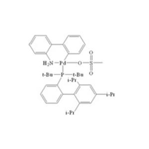 甲烷磺酸(2-二叔丁基膦基-2',4',6'-三異丙基-1,1'-聯苯基)(2'-氨基-1,1'-聯苯-2-基)鈀(II) tBuXPhos Pd G3
