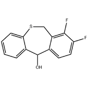 7,8 -二氟- 6,11 -二氫-二苯并[ B,E ]噻吩并- 11 -醇