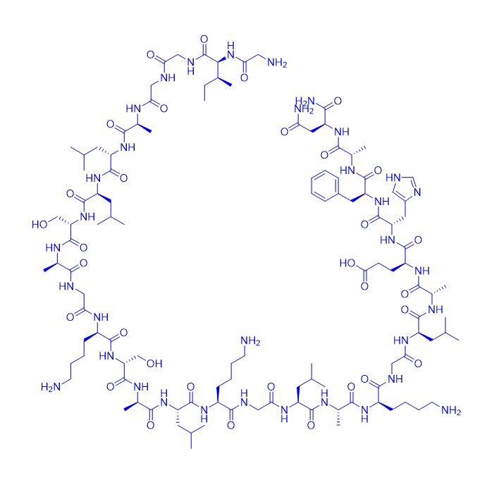 Bombinin-like peptide 7 138657-70-2.png