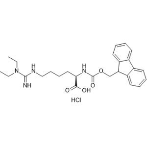 Fmoc-D-HomoArg(Et)2-OH·HCll