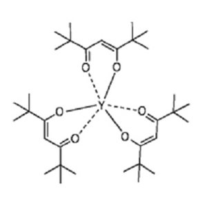 15632-39-0  三(2,2,6,6-四甲基-3,5-庚二酮酸)釔  Yttrium(Ⅲ) Tris(2,2,6,6-tetramethyl-3,5-heptanedionate)