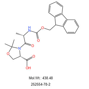 (4S)-3-[(2S)-2-[[(9H-芴-9-甲氧基)羰基]氨基]-1-氧代丙基]-2,2-二甲基-4-惡唑烷羧酸