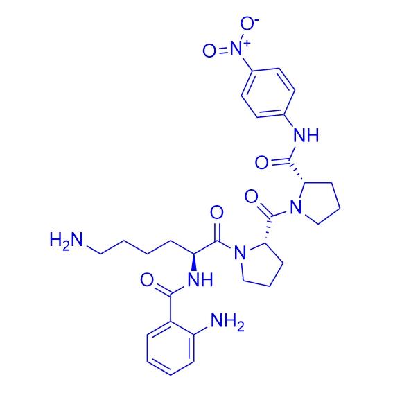 H-Lys(Abz)-Pro-Pro-pNA 219138-18-8.png