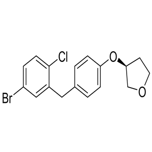 (3S)-3-[4-[(5-溴-2-氯苯基)甲基]苯氧基]四氫呋喃