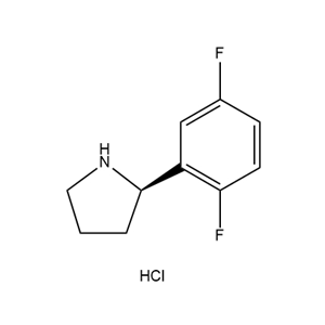 (R)-2-(2,5-二氟苯基)吡咯烷鹽酸鹽