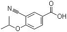 CAS 登錄號(hào)：258273-31-3, 3-氰基-4-異丙氧基苯甲酸