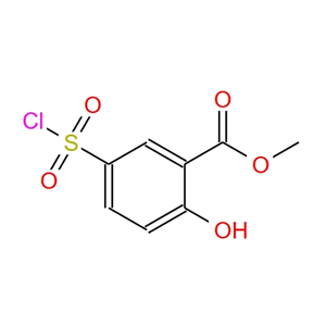 5-(氯磺?；?-2-羥基苯甲酸甲酯