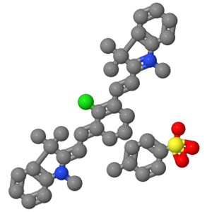 2-[2-[2-氯-3-[(1,3-二氫-1,3,3-三甲基-2H-吲哚-2-亞基)亞乙基]-1-環(huán)己烯-1-基]乙烯基]-1,3,3-三甲基-3H-吲哚 4-甲基苯磺酸鹽