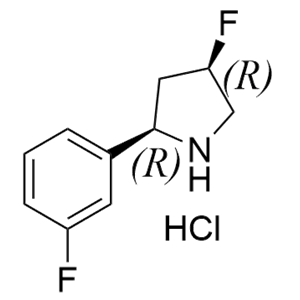 （2R，4R）-4-氟-2-（3-氟苯基）吡咯烷