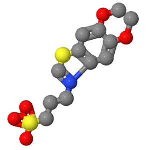 3-(5,6-dimethoxy-1,3-benzothiazol-3-yl-3-ium)propane-1-sulfonate；188999-66-8