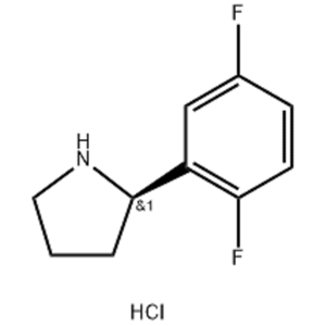 (R)-2-(2,5-二氟苯基)吡咯烷鹽酸鹽