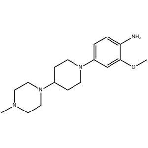 2-甲氧基-4-[4-(4-甲基-1-哌嗪基)-1-哌嗪基]-鹽酸苯胺