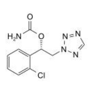 西諾氨酯雜質(zhì) 氨基甲酸(S)-(-)-1-(2-氯苯基)-2-四唑-2-基乙基酯