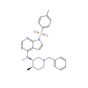 	N-甲基-N-((3R,4R)-4-甲基-1-芐基-3-哌啶基)-7-((4-甲基苯基)磺酰基)7H-吡咯并[2,3-D]嘧啶-4-胺