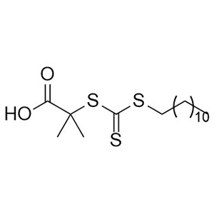 2-(十二烷基三硫代碳酸酯基)-2-甲基丙酸 461642-78-4 RAFT試劑