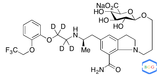 Silodosin Glucuronide D4,Silodosin Glucuronide D4