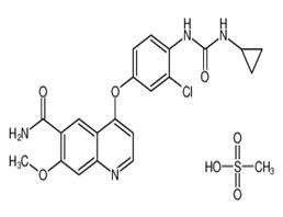 樂(lè)伐替尼甲磺酸鹽