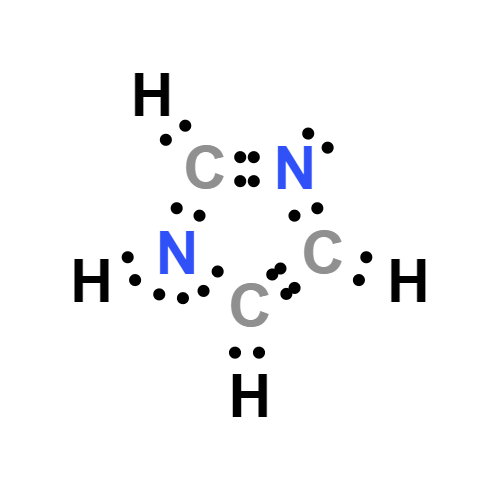 c3h4n2 lewis structure