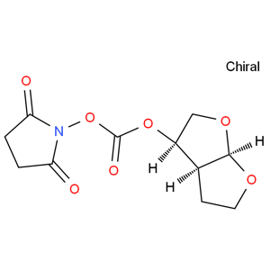 (3R,3AS,6AR)-羥基六氫呋喃并[2,3-Β]呋喃基丁二酰亞胺基碳酸酯