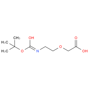 5-叔丁氧羰基氨基-3-氧雜戊酸