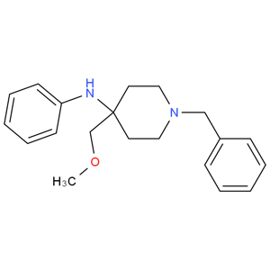 1-芐基-4-(甲氧基甲基)-N-苯基哌啶-4-胺