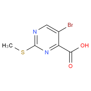 5-溴-2-(甲巰基)-4-嘧啶甲酸