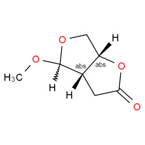(3aS,6aR)-四氫-4-甲氧基呋喃并[3,4-b]呋喃-2(3H)-酮