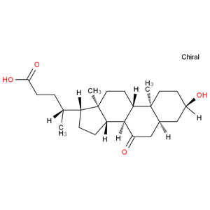 3α-羥基-7-氧代-5β-膽烷酸