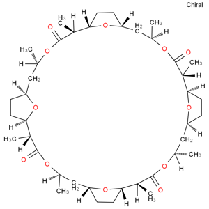 Nonactin無活菌素（鉀K+/銨NH4+離子載體）