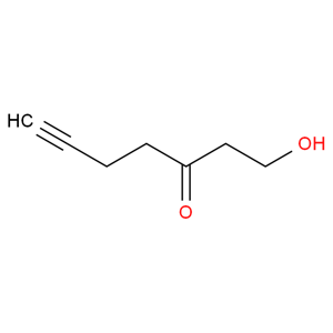 1-hydroxyhept-6-yn-3-one